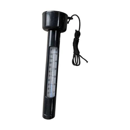 Cvoepobey Pool-Thermometer, Schwimmendes, Leicht Ablesbares Pool-Temperaturthermometer, für Außen- und Innenschwimmbäder und Spas Cvoepobey Pool-Thermometer, Schwimmendes, Leicht Ablesbares Pool-Temperaturthermometer, für Außen- und Innenschwimmbäder und Spas von Cvoepobey