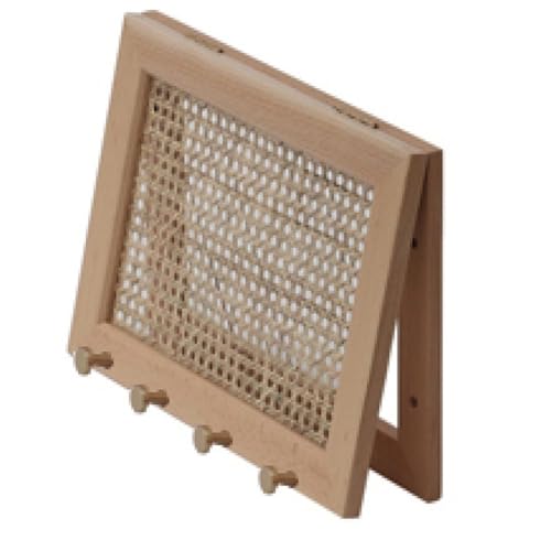 Cvoepobey Rattan-Stromzählerkasten, Flip-Design, Wandaufkleber, Kleiderhaken, Netzschalterabdeckung, Heimdekoration von Cvoepobey
