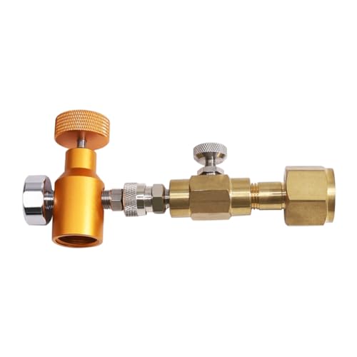 Cvoepobey Sodawasser CO2-Adapter Karbonator Nachfüllstation für CO2-Zylinder-Tankflasche für TR21-3 Bis CGA320 von Cvoepobey