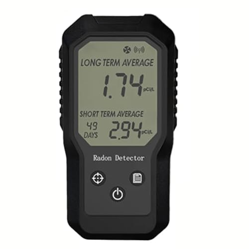 Cvoepobey Tragbares Digitales Radon -Detektor -Gasmonitor -Instrument Hochempfindliche Haushaltsnutzung Neues Radon -Gasing -Gasing -Gerät Cvoepobey Tragbares Digitales Radon -Detektor -Gasmonitor -Instrument Hochempfindliche Haushaltsnutzung Neues Radon -Gasing -Gasing -Gerät von Cvoepobey
