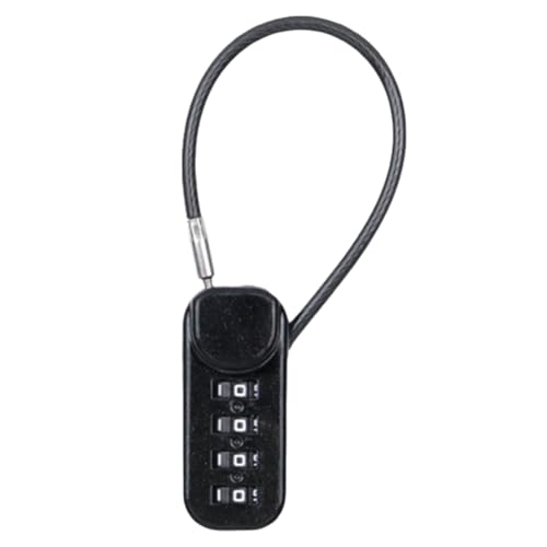 Cvoepobey Tragbares Reisesicherheitspadlock mit 4-Stelliger Kombination und 13,5 cm von Cvoepobey