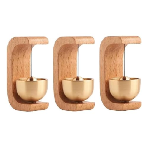 Cvoepobey Türklingel für Den Eingang, 3-Teiliges Türklingel-Ladentürklingel-Set Aus zum Öffnen Von Türen, Magnetische Türklingel für Den Eingang, Einfach zu Installieren und zu Verwenden von Cvoepobey