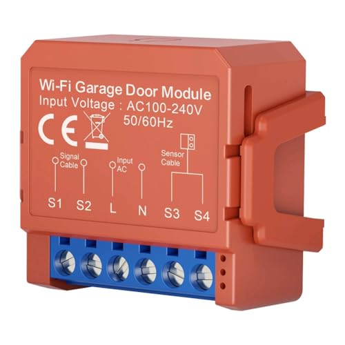 Cvoepobey Tuya Smart Garagentoröffner WiFi Garagentormodul Timing Garagenklappe Rollladentor Smart Switch Ein-Aus Cvoepobey Tuya Smart Garagentoröffner WiFi Garagentormodul Timing Garagenklappe Rollladentor Smart Switch Ein-Aus von Cvoepobey