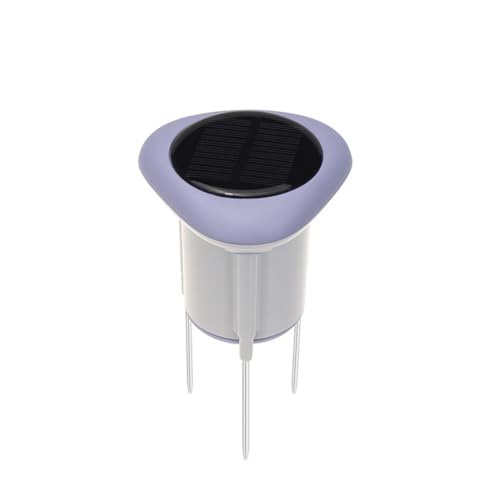 Cvoepobey Tuya Smart Zigbee Solar Bodensensor für Gartenarbeit Temperatur- und Feuchtigkeitsmesser, App-Steuerung, Digitales Bodenthermometer von Cvoepobey