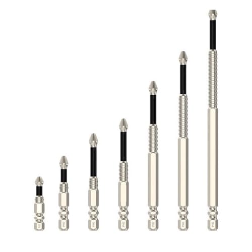 Cvoepobey Verbessertes Nicht-Rutsch-Ph2-Impakt-Treiber Bit Set Nicht-Rutsch-Querkopf-Wasserdichte Bits Electric Bohrer Elektrikschraubendreher Bit Cvoepobey Verbessertes Nicht-Rutsch-Ph2-Impakt-Treiber Bit Set Nicht-Rutsch-Querkopf-Wasserdichte Bits Electric Bohrer Elektrikschraubendreher Bit von Cvoepobey