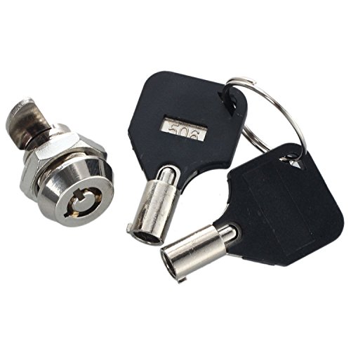 Cvoepobey Vierteldrehungs-Cam-Lock mit 12-Mm-Gewinde und SchlüSsel für Schubladenkasten Cvoepobey Vierteldrehungs-Cam-Lock mit 12-Mm-Gewinde und SchlüSsel für Schubladenkasten von Cvoepobey