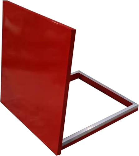 CwccLSH Dachluken Kellerausgangsabdeckung, Dachfensterabdeckung, Mit 2 Gasdruckfedern, Externe Dachlukenabdeckung for Schutz Gegen Wind Und Regen(75 * 75cm) von CwccLSH