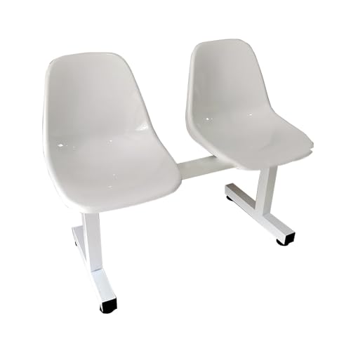 Cxlly WartezimmerstüHle – 2-Sitzer-BüRostüHle, EmpfangsstüHle, WartemöBel, SitzbäNke FüR Flughafen, Bank, Krankenhaus, Salon, Basketballplatz, Schule(White) von Cxlly