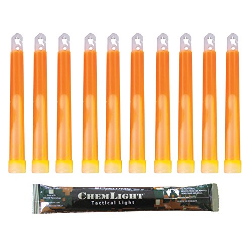 Cyalume Technologies SA9-10027019AM Chemlight, orange (100-er Pack) von Cyalume