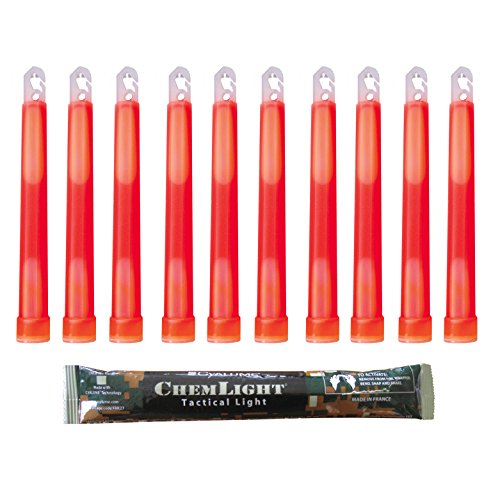 Cyalume Technologies SA9-10027054AM Chemlight, rot (100-er Pack) von Cyalume