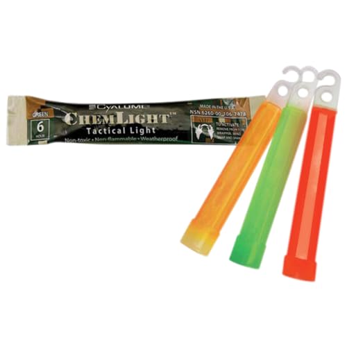 Cyalume ChemLight 4", rot, 10 cm, 6 h (Knicklicht Leuchtstab ChemLights™ ChemLights) von Cyalume