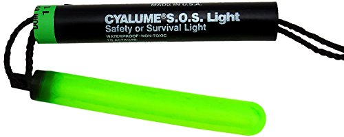 Cyalume Notsignal SOS Leuchte (50er Pack) - 19 cm - Grüner Leuchtstab mit 8 h Leuchtdauer - Lebensretter bei Rettungseinsätzen oder als Sicherheitsvorkehrung für die Freizeit von Cyalume