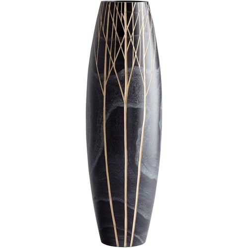 Cyan Design 06025 Onyx Wintervase, Medium, Schwarz von Cyan Design