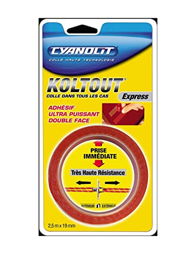 cyanolit koltout Express 33507240 Klebebandrolle 2,5 x 19 mm cyanolit koltout Express 33507240 Klebebandrolle 2,5 x 19 mm von Cyanolit