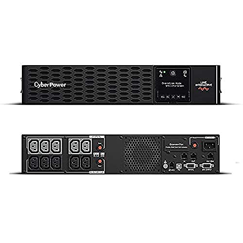 CyberPower Systems CYBERPOWER PR750ERT2U Rack/Tower Line-Interactive UPS 750VA/750W 2HE Sinewave PFC Compatible AVR Gre CyberPower Systems CYBERPOWER PR750ERT2U Rack/Tower Line-Interactive UPS 750VA/750W 2HE Sinewave PFC Compatible AVR Gre von CyberPower