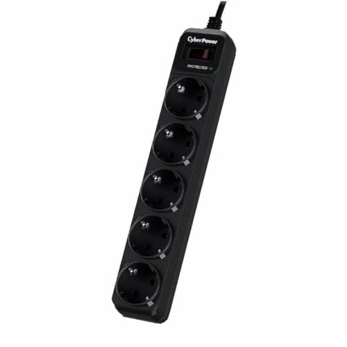 CyberPower Essential 5 x Schuko Überspannungsschutz B0520SC0-DE von CyberPower