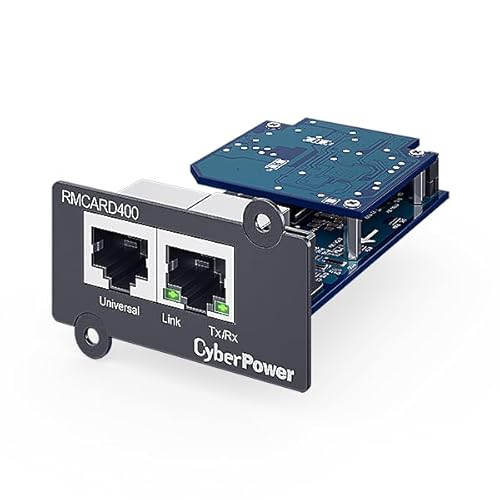 CyberPower RMCARD400 - SNMP/HTTP 100 Mbit Netzwerklösung für alle PR-, ODER- und OLS/OLS-Serien von CyberPower