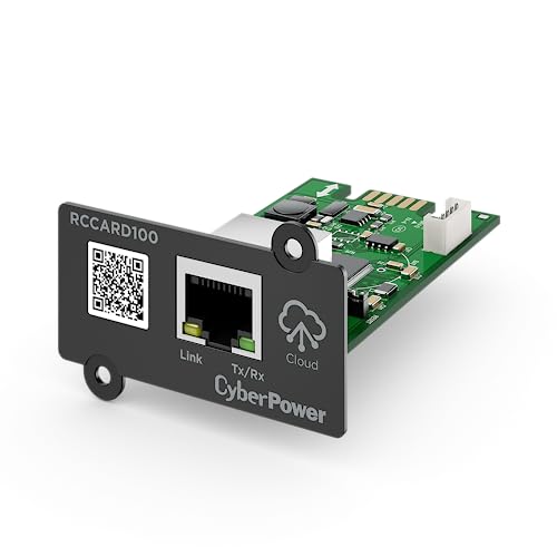 CyberPower Systems SNMP Card RCCARD100 für OR, PR OL, und EPS Modell, 247751A2 von CyberPower