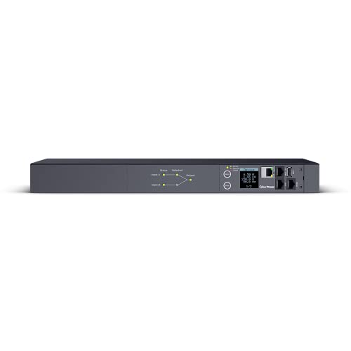 Cyberpower PDU44004 Single-Bank Switched Automatic Transfer Switch (ATS) 10A, 12xC13 von CyberPower