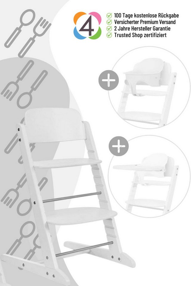 Cybex Hochstuhl Cybex Iris 3-in-1 Hochstuhl mit Baby Set und Tablett Cybex Hochstuhl Cybex Iris 3-in-1 Hochstuhl mit Baby Set und Tablett von Cybex