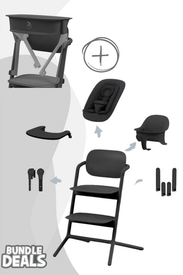 Cybex Hochstuhl Cybex Lemo 4in1 Set Kinderhochstuhl inkl. LemoTower Cybex Hochstuhl Cybex Lemo 4in1 Set Kinderhochstuhl inkl. LemoTower von Cybex