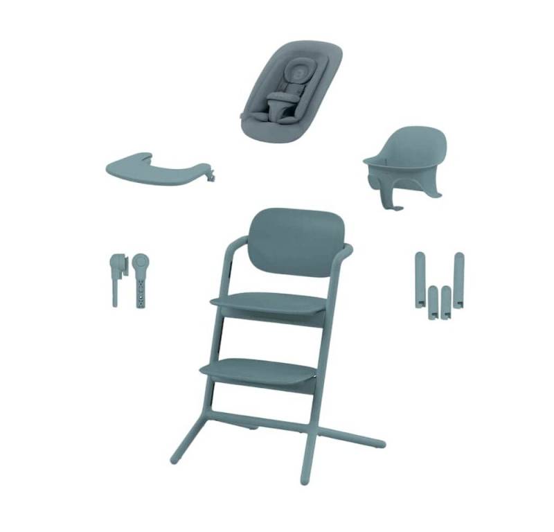Cybex Hochstuhl Cybex Lemo Hochstuhl 4in1 Set mit Neugeborenenset von Cybex