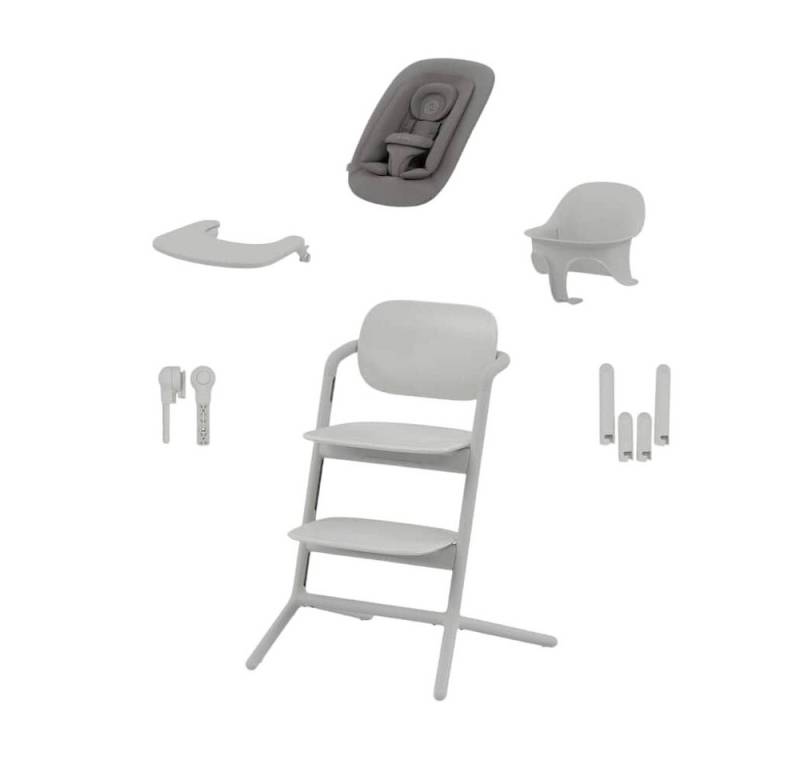 Cybex Hochstuhl Cybex Lemo Hochstuhl 4in1 Set mit Neugeborenenset von Cybex