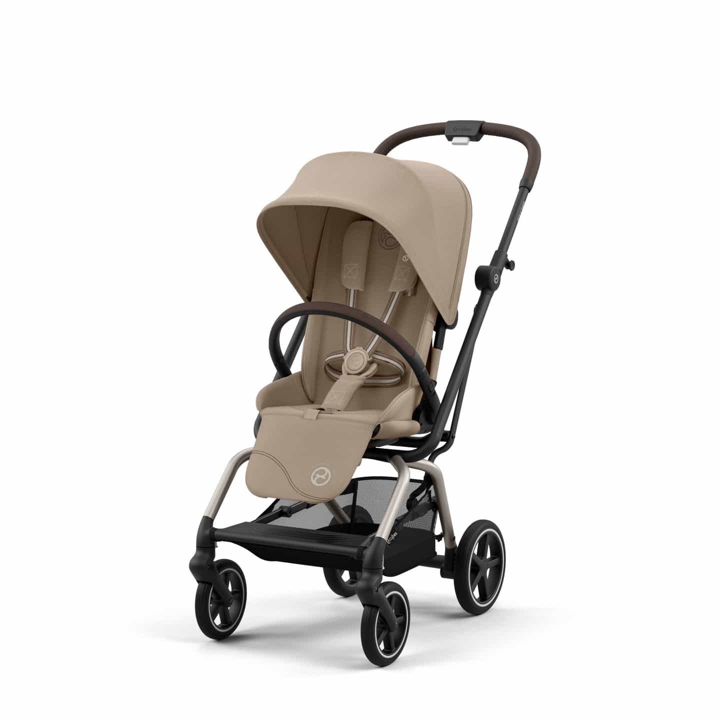 Cybex Kinderwagen Buggy Eezy S Twist Plus 2 Almond Beige 360 Grad Reisebuggy B-Ware von Cybex