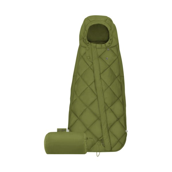 Cybex Snøgga 2 Mini Fußsack Bunting Bag Nature Green Kinderwagenzubehör Pucksack B-Ware von Cybex