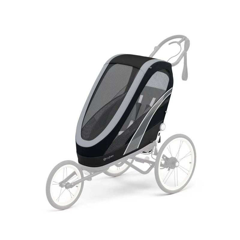 Cybex Zeno Seat Pack All Black Sportkinderwagen Kinderwagenaufsatz B-Ware von Cybex