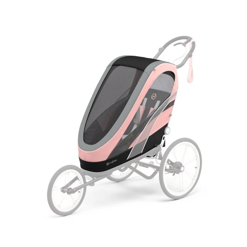Cybex Zeno Seat Pack Silver Pink Light Pink Sportkinderwagen Sportaufsatz B-Ware von Cybex
