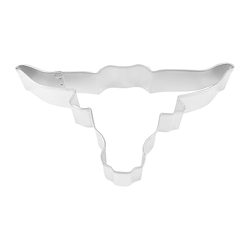 CybrTrayd R&M Longhorn Ausstechform aus langlebigem, sparsamem, verzinntem Stahl, 15,2 cm von CybrTrayd