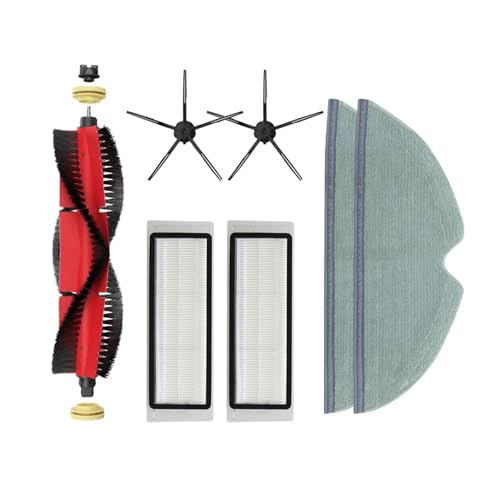 Cycleader Kompatibel mit S5 Max S6 S6 Maxv Zubehör Roboter Staubsauger Ersatzteile Ersatz Kit Bürste Filter Mopp Tuch(4) von Cycleader
