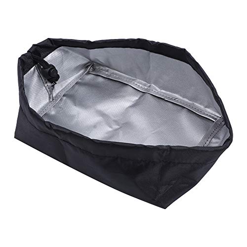 20x15x8cm 420d Oxford Stoff Frittyer Staubbedeckung Frittiermaschine Außenschutzabdeckung für den Heimgebrauch (Schwarz) von Cygmophing