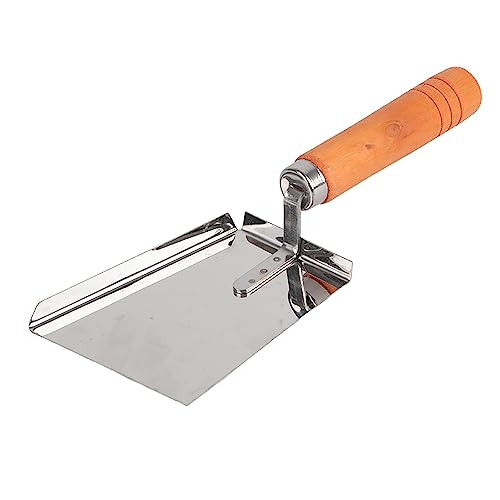 Bienenstufe Honig Wachs Schaber -Bienenzucht -Werkzeug Entfernen Sie Bienenwachs Edelstahl Holzgriff Hochfester ergonomischer Griff von Cygmophing