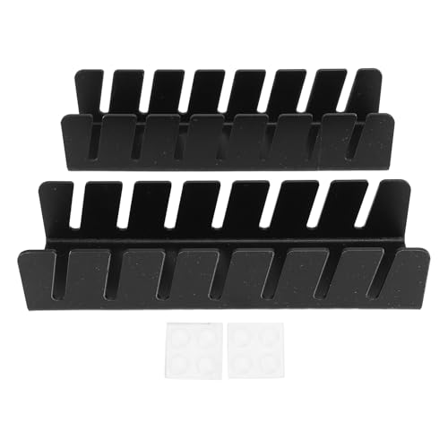 Cygmophing Baseball Hat Ständer Display Organizer Acrylhalter Rack Easy Access Access Platzsparende Schlafzimmer Schrank (Schwarz) von Cygmophing