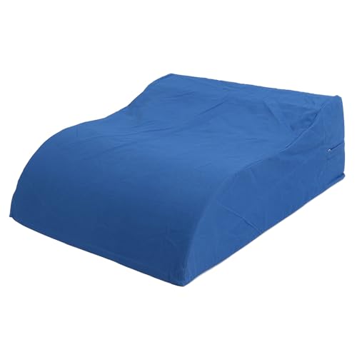 Cygmophing Beinstütze Keilkeilkissen zum schlafenden Unterschenkelstütze blaues Kissen für bequeme Ruhe Cygmophing Beinstütze Keilkeilkissen zum schlafenden Unterschenkelstütze blaues Kissen für bequeme Ruhe von Cygmophing