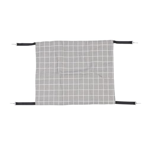 Cygmophing Katze Hängematte hängende Bett warm gemütlich atmungsaktiv für kleine Haustiere Grau Plaid xl 57x47cm von Cygmophing