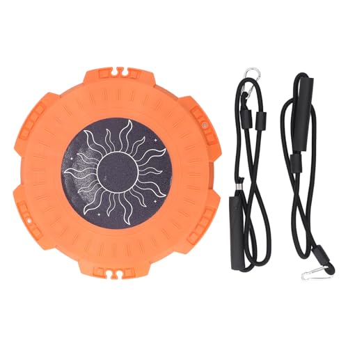 Cygmophing Taillenverdrehungsscheibe 360 Grad rotierende Körperformung verdrehende Tafel Stille Abdominalübungsausrüstung mit Pullseil Cygmophing Taillenverdrehungsscheibe 360 Grad rotierende Körperformung verdrehende Tafel Stille Abdominalübungsausrüstung mit Pullseil von Cygmophing