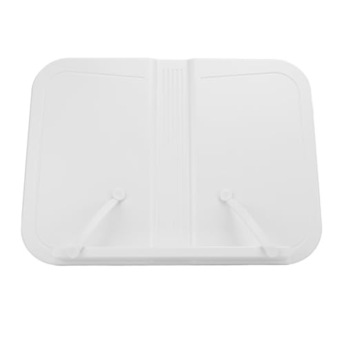 Cygmophing Weiß einstellbarer Schreibtisch Buch Reading Stand Holder Desktop Riser für Schüler Erwachsener (Grundversion) von Cygmophing