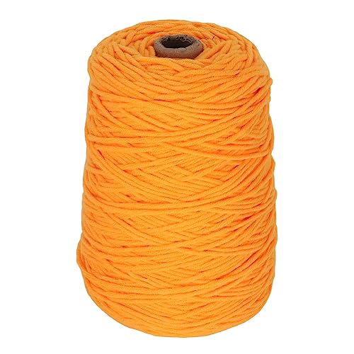 Tufting Garn Orange Teppich -Strickteppich machen Garn lange, breit schrumpfungsfestes Baumwollpolyesterhandwerk DIY Weben Tufting Garn Orange Teppich -Strickteppich machen Garn lange, breit schrumpfungsfestes Baumwollpolyesterhandwerk DIY Weben von Cygmophing