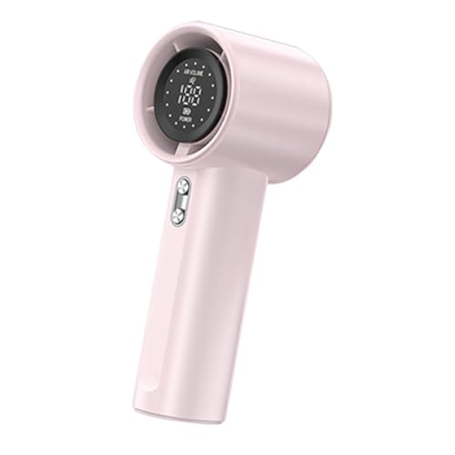 Cymwer Handheld Turbo Lüfter, LED -Display tragbarer Turbo -Lüfter USB wiederaufladbarer elektrischer Kühlungslüfter Mini Personal Lüfter for Home Office Cymwer Handheld Turbo Lüfter, LED -Display tragbarer Turbo -Lüfter USB wiederaufladbarer elektrischer Kühlungslüfter Mini Personal Lüfter for Home Office von Cymwer