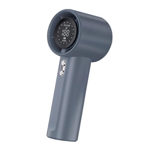 Cymwer Handheld Turbo Lüfter, LED -Display tragbarer Turbo -Lüfter USB wiederaufladbarer elektrischer Kühlungslüfter Mini Personal Lüfter for Home Office Cymwer Handheld Turbo Lüfter, LED -Display tragbarer Turbo -Lüfter USB wiederaufladbarer elektrischer Kühlungslüfter Mini Personal Lüfter for Home Office von Cymwer