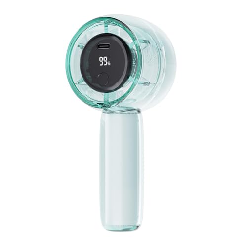 Cymwer LED -Handheld -Turbo -Lüfter, USB wiederaufladbare tragbare Turbo -Lüfter -Digitale MINI PERSONAL FAN for Outdoor Travel Cymwer LED -Handheld -Turbo -Lüfter, USB wiederaufladbare tragbare Turbo -Lüfter -Digitale MINI PERSONAL FAN for Outdoor Travel von Cymwer