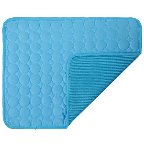 Cymwer Tragbare Kühlmatte for Haustiere, waschbare Kühlunterlage for Hunde & Katzen, Sommermatte for Katzen, geeignet for Transportboxen, Hundehütten und Betten-XXL Blau Cymwer Tragbare Kühlmatte for Haustiere, waschbare Kühlunterlage for Hunde & Katzen, Sommermatte for Katzen, geeignet for Transportboxen, Hundehütten und Betten-XXL Blau von Cymwer