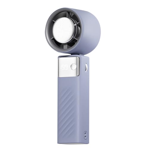 Cymwer tragbarer Handheld -Lüfter, persönlicher Turbo -LED -LED -Display Desktop -Kühllüfter Multifunktional kleiner Tischlüfter USB -Wiederaufladbar zum Camping -Wanderfischen Cymwer tragbarer Handheld -Lüfter, persönlicher Turbo -LED -LED -Display Desktop -Kühllüfter Multifunktional kleiner Tischlüfter USB -Wiederaufladbar zum Camping -Wanderfischen von Cymwer
