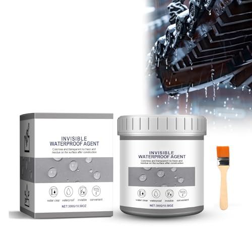 Wasserdichte Isolier-Dichtstoff-Emulsion, 300g Transparenter Wasserdichte Beschichtungsmittel Invisible Waterproof Agent, Wasserdicht Dichtmasse Für Badezimmer, Toilette, Fliesen, Wände,Dach Wasserdichte Isolier-Dichtstoff-Emulsion, 300g Transparenter Wasserdichte Beschichtungsmittel Invisible Waterproof Agent, Wasserdicht Dichtmasse Für Badezimmer, Toilette, Fliesen, Wände,Dach von Cynamus