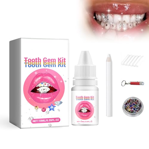 Zahnschmuck Set Mit Kleber, Tooth Gem Kit Zahnedelstein-Set DIY Zahn-Edelstein-Kit Zahnstein Schmuck Zahnverzierungs Dekoration Für DIY-Nagel Und Zähnedekoration Zahnschmuck Set Mit Kleber, Tooth Gem Kit Zahnedelstein-Set DIY Zahn-Edelstein-Kit Zahnstein Schmuck Zahnverzierungs Dekoration Für DIY-Nagel Und Zähnedekoration von Cynamus