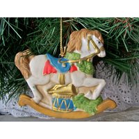 Vintage Schaukelpferd Ornament von CynthiasAttic