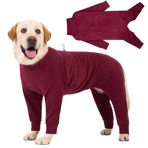 Cyponpy Prägung Hundemantel Fleece Hundepullover Mit Beinen Winterjacke Warm Hundepyjama Hundebademantel Grosse Mittelgroße Hunde Wintermantel Hundejacke Hundepulli Cyponpy Prägung Hundemantel Fleece Hundepullover Mit Beinen Winterjacke Warm Hundepyjama Hundebademantel Grosse Mittelgroße Hunde Wintermantel Hundejacke Hundepulli von Cyponpy